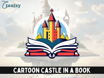 Cartoon Castle in a Book