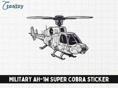 AH-1W Super Cobra Sticker