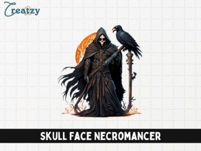 Skull Face Necromancer