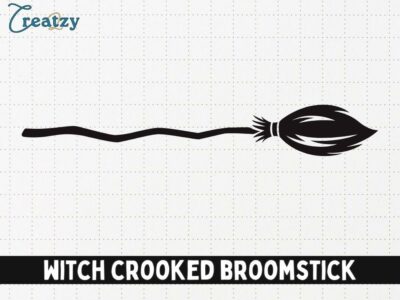 Witch Crooked Broomstick