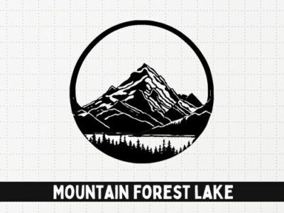 Mountain Forest Lake
