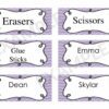 Classroom Name Labels