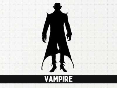 Halloween Vampire SVG