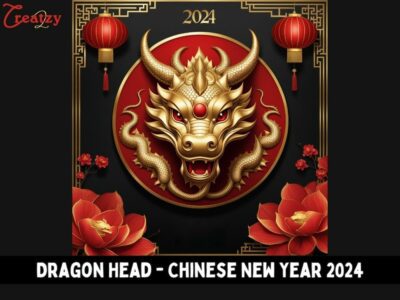 Dragon Head - Chinese New Year 2024 - Digital Download - Creatzy