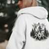 Wolf in the Woods - Rune Markings - Digital Download - Creatzy